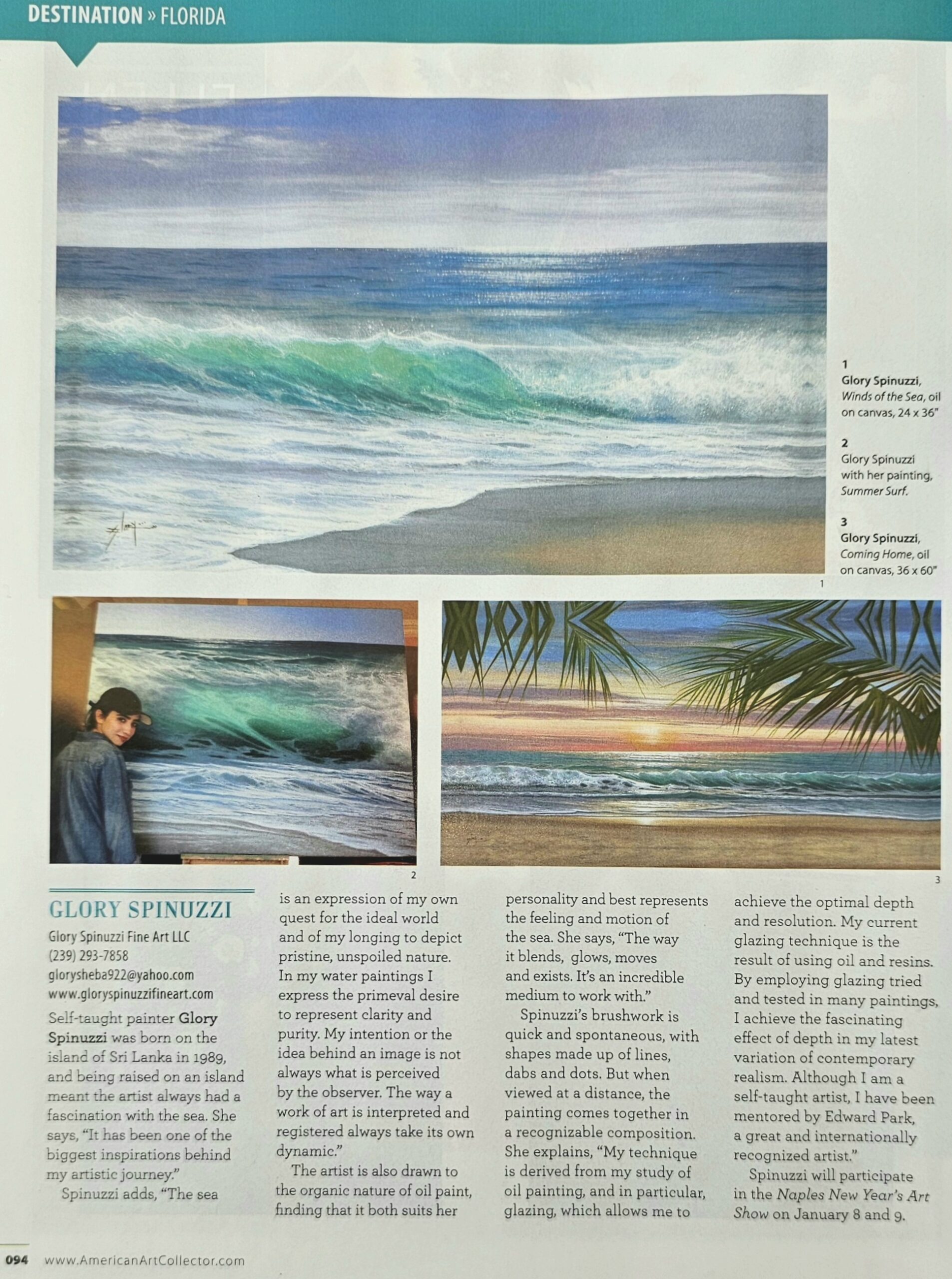 American Art Collector Article